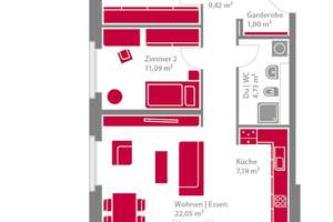 Wohnen am Österberg: Helle 3-Zimmer-Wohnung mit Balkon und 2 Bädern – Simon-Hayum-Straße 30, 72074 Österberg, Tübingen – Vorschaubild 10
