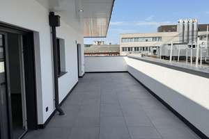 Penthouse mit 132 m², 3 Zimmern und großer Dachterrasse