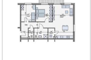 Exklusive Neubauwohnung Nähe Südpark – Zollstr. 123, 44869 Höntrop, Bochum – Vorschaubild 2