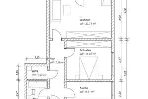 2-Zimmer-Wohnung mit Loggia – Die vollständige Adresse der Immobilie erhältst du vom Anbieter., 81673 Josephsburg, München – Vorschaubild 13