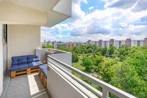 Panorama Tower Germering | Sanierte 2-Zimmer-Wohnung mit Balkon & Tiefgarage (7.OG) – Münchenerstraße 2, 82110 Germering – Vorschaubild 12
