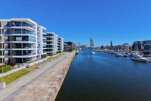 Exklusives Wohnen am Wasser – Hochwertige 3 Zimmer Eigentumswohnung mit Hafen-Panorama – Die vollständige Adresse der Immobilie erhältst du vom Anbieter., 27568 Mitte, Bremerhaven – Vorschaubild 2