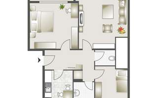 Helle 3-Zimmer Wohnung in Sindelfingen Goldberg  – Schöneberger Weg 9, 71065 Sindelfingen – Vorschaubild 2