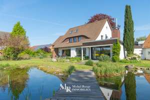 Wohnen im Grünen – stilvolles Anwesen mit parkähnlichem Garten, Teichanlage und drei Terrassen – Die vollständige Adresse der Immobilie erhältst du vom Anbieter., 30966 Hemmingen – Vorschaubild 1