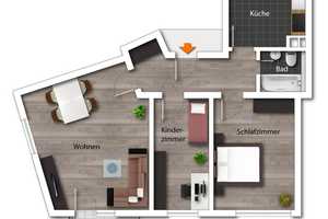 Kapitalanleger aufgepasst! Gut und dauerhaft vermietete 3,5 Raum Wohnung im Herzen von Essen-Werden  – Essen – Vorschaubild 5