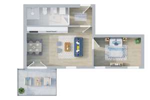 A+ Neubau-Wohnungen in Scharbeutz, 1,5 bis 4 Zimmer, 45 bis 140m2, Terrasse/Balkon – Kammerweg 2a, 23683 Scharbeutz – Vorschaubild 6