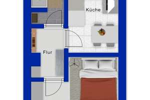 Schöne 1-Zimmer-Wohnung in Innenstadtlage – Die vollständige Adresse der Immobilie erhältst du vom Anbieter., 89073 Mitte, Ulm – Vorschaubild 10