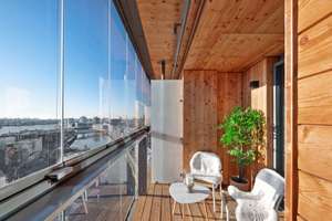 Exklusives Wohnen mit Elbblick – 2-Zimmer-Wohnung im ROOTS – Die vollständige Adresse der Immobilie erhältst du vom Anbieter., 20457 HafenCity, Hamburg – Vorschaubild 1