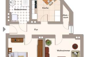 2-Raumwohnung inkl. Einbauküche sucht Nachmieter ! – Helmstedter Straße 21, 39112 Sudenburg, Magdeburg – Vorschaubild 8