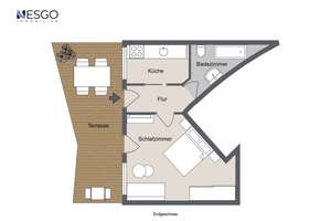 Stilvolle Gartenwohnung mit großer Terrasse fußläufig zum Hackeschen Markt am Krausnickpark – Die vollständige Adresse der Immobilie erhältst du vom Anbieter., 10115 Mitte (Ortsteil), Berlin – Vorschaubild 15