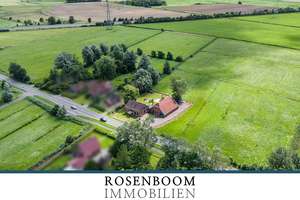 Schortens: Viel Platz für Ideen – Resthof mit Scheune und Garten – Die vollständige Adresse der Immobilie erhältst du vom Anbieter., 26419 Schortens – Vorschaubild 1