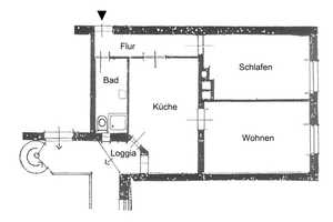 2-Zi. Wohnung mit Balkon Nbg.-Erlenstegen / Wohnung mieten – Nürnberg – Vorschaubild 8