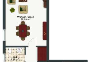 Wohnen im Riemekeviertel - Sackgassenlage: Sanierte 3-Zimmer-Wohnung mit Balkon – Die vollständige Adresse der Immobilie erhältst du vom Anbieter., 33102 Kernstadt, Paderborn – Vorschaubild 18