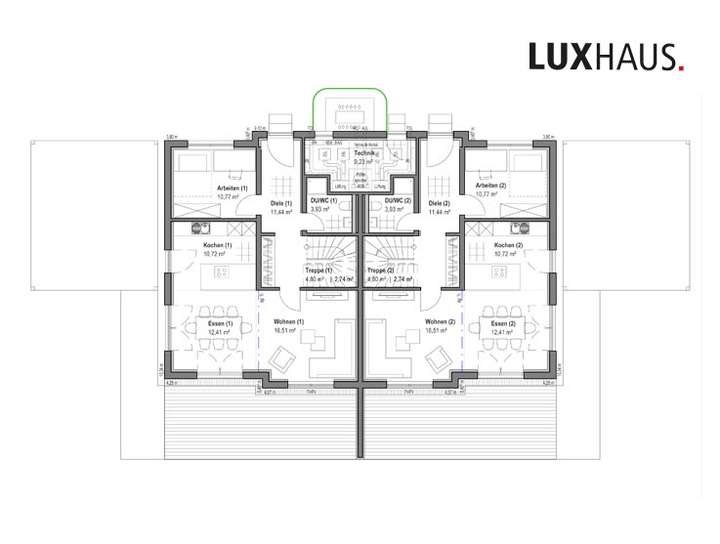 Grundriss Erdgeschoss