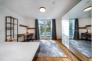 Möblierte 1-Zimmer-Wohnung in München-Neuhausen – Die vollständige Adresse der Immobilie erhältst du vom Anbieter., 80637 Dom Pedro, München – Vorschaubild 1