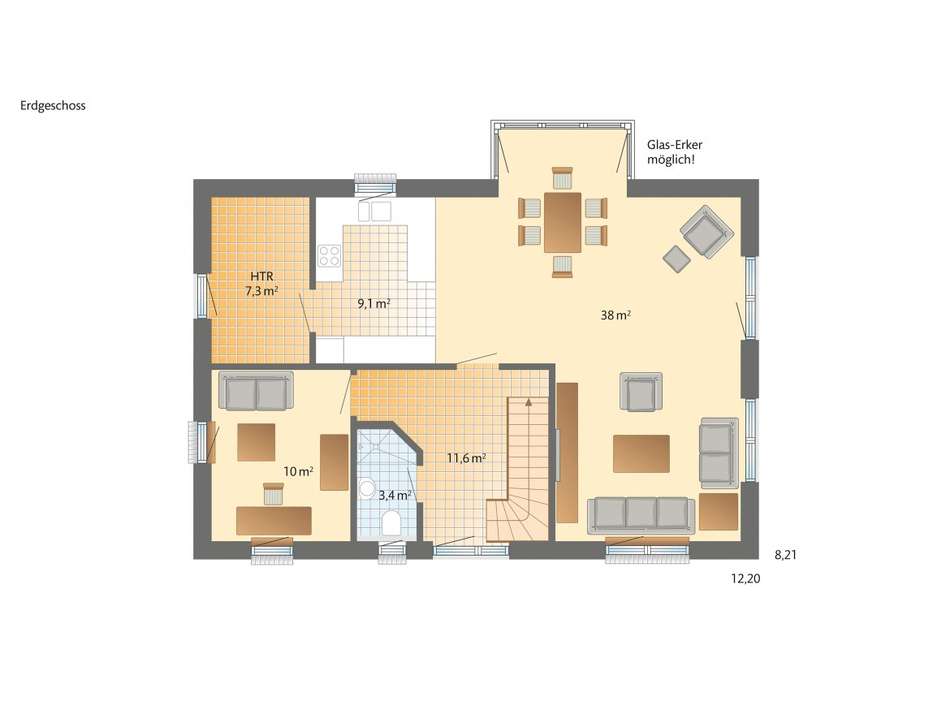 Grundriss EG