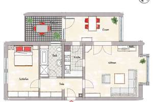 Tolle Wohnung im Regensburger Süden – Die vollständige Adresse der Immobilie erhältst du vom Anbieter., 93053 Kumpfmühl-Ziegetsdorf-Neuprüll, Regensburg – Vorschaubild 16