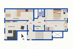 Leerstehende 3-Zimmer-Wohnung in den Mannheim Quadraten – Die vollständige Adresse der Immobilie erhältst du vom Anbieter., 68159 Innenstadt/Jungbusch, Mannheim – Vorschaubild 18