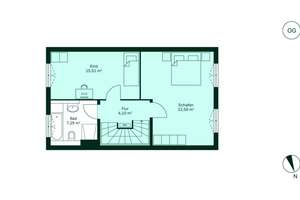 4-Zimmer-Doppelhaushälfte mit Garten, ausgebautem Dachstudio und Keller – Magdeburger Straße 4, 59192 Bergkamen – Vorschaubild 12