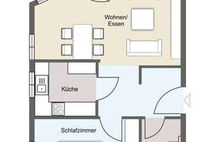 Charmante Zwei-Zimmerwohnung mit Terrasse und Tiefgaragen-Stellplatz in Schleußig! – Die vollständige Adresse der Immobilie erhältst du vom Anbieter., 4229 Schleußig, Leipzig – Vorschaubild 6