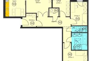 Hochwertige Wohnung im Neubau mit 3 Dachterrassen in Stötteritz !  – 4299 Stötteritz, Leipzig – Vorschaubild 11