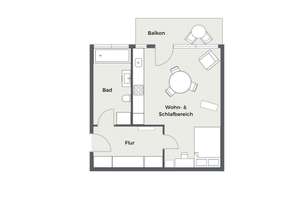Möbliertes Apartment in bester Lage auf der Uhlenhorst zur befristeten Miete – Die vollständige Adresse der Immobilie erhältst du vom Anbieter., 22085 Uhlenhorst, Hamburg – Vorschaubild 11