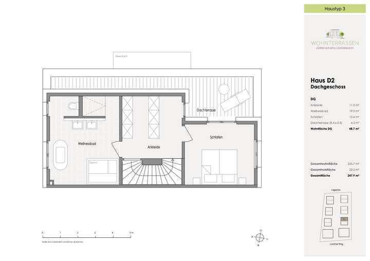 Grundriss-Dachgeschoss