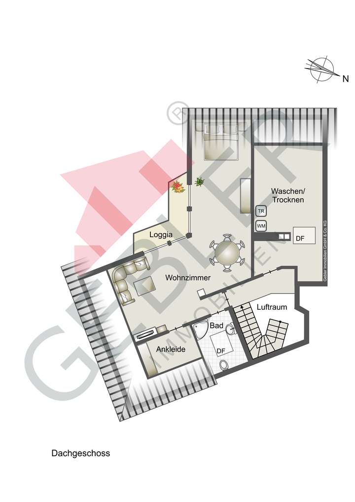 Ähnl. Grundriss Dachgeschoss