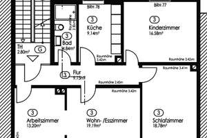 Historisches, bereits aufgeteiltes 5-Familienhaus - Wuppertal Elberfeld – Die vollständige Adresse der Immobilie erhältst du vom Anbieter., 42105 Elberfeld, Wuppertal – Vorschaubild 27