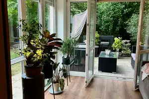Attraktive und gepflegte 5-Raum-Doppelhaushälfte mit gehobener Innenausstattung und EBK in Rödermark – Hauptstraße 33A, 63322 Offenbach (Kreis) – Vorschaubild 3