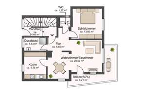 Dreifamilienhaus mit großzügiger Maisonette in Stuttgart-Kaltental – 70569 Kaltental, Stuttgart – Vorschaubild 11