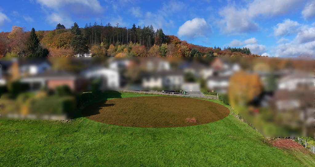 Traumhaftes Baugrundstück in Hanglage am Fuße des Großen Ölbergs