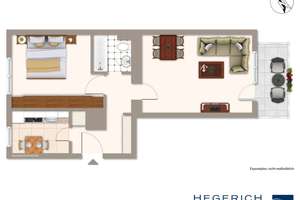 HEGERICH: Vermietete 2-Zimmer-Wohnung mit Südost-Loggia und TG-Stellplatz in Hadern-München – Die vollständige Adresse der Immobilie erhältst du vom Anbieter., 81375 Neuhadern, München – Vorschaubild 15