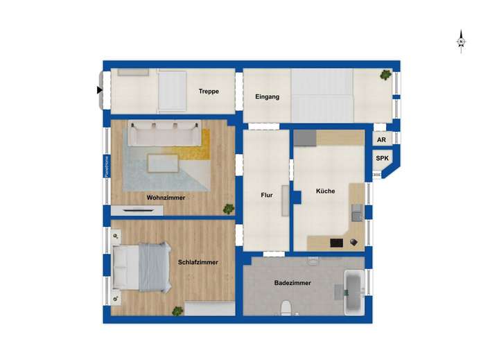 Grundriss Erdgeschoss