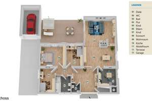 Sorgloses Wohnen auf einer Ebene – Bungalow in familienfreundlicher Lage von Ladbergen. – Die vollständige Adresse der Immobilie erhältst du vom Anbieter., 49549 Ladbergen – Vorschaubild 12