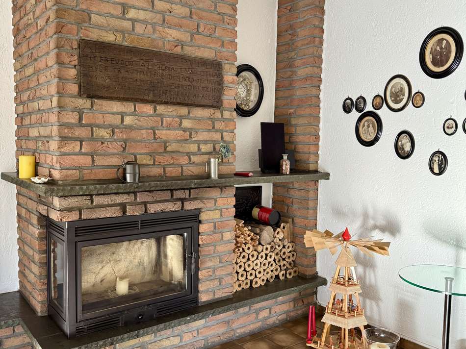 Kamin für Gemütlichkeit