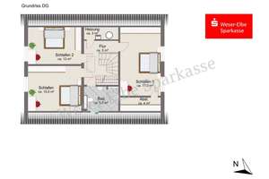 1999 gebaut, 2025 saniert - EFH in Wulsdorf  – Die vollständige Adresse der Immobilie erhältst du vom Anbieter., 27572 Wulsdorf, Bremerhaven – Vorschaubild 24