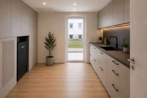 Erstbezug |3-Zimmer EG/OG Wohnung | EBK | Stellplatz | Keller | A+ |  – Niedersachsenweg 6, 49504 Lotte – Vorschaubild 9