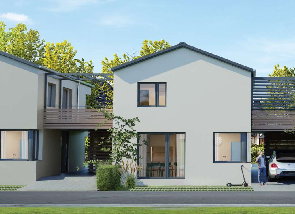 Immobilie in Merklingen - Familienglück auf der Schwäbischen Alb - moderne Kettenhäuser in Merklingen - Bild 1