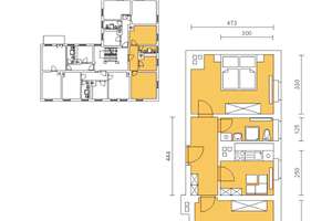 WG-geeignete 2-RWE in Uninähe! – Nürnberger Str. 10, 1187 Südvorstadt-West, Dresden – Vorschaubild 2