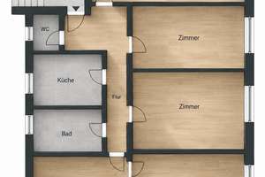 VIEL RAUM AUF 5 ZIMMERN - Ideal für WG oder Familie – 68169 Neckarstadt-West, Mannheim – Vorschaubild 11