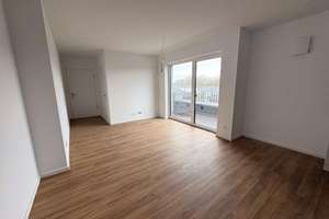 Penthouse-Wohnung im Neubau, barrierearm, 2-Zimmer mit Balkon