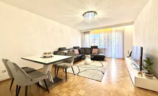 Kapitalanleger aufgepasst! Ideale 3-Zimmer-Wohnung mit 2 Balkonen und 1 Garage in KA-Wolfartsweier
