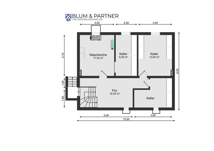 Grundriss Kellergeschoss