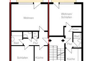 Modernes Wohnen: 2-Zimmer-Wohnung in Duisburg-Ruhrort – Milchstraße 10, 47119 Ruhrort, Duisburg – Vorschaubild 4