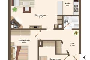 Über den Dächern Schwabings - stilvolle 3 Zimmerwohnung nah zur Münchner Freiheit – 80803 Münchner Freiheit, München – Vorschaubild 10