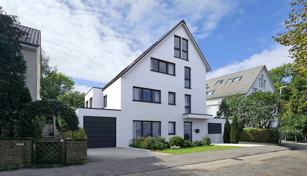 Exklusive Neubauwohnung (ganze Etage) im OG eines 3-FH in 1a- Lage