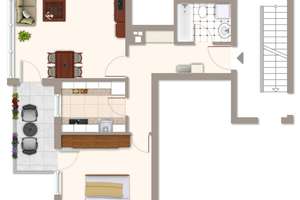 Vermietete Kapitalanlage in Durlach – 2 Zimmer Wohnung mit Balkon und Tiefgaragenstellplatz – Die vollständige Adresse der Immobilie erhältst du vom Anbieter., 76227 Durlach, Karlsruhe – Vorschaubild 12