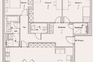 Schöner Wohnen: individuelle 4-Zimmer Wohnung im Erstbezug – Lutherstraße 8, 4315 Neustadt-Neuschönefeld, Leipzig – Vorschaubild 5