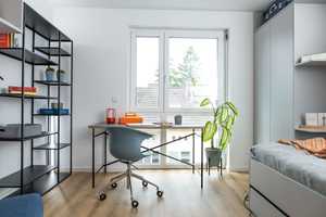 Vollmöbliertes Singleapartment in zentraler Lage (www.k-25.de) – Krakaustraße 25, 52064 Aachen – Vorschaubild 1